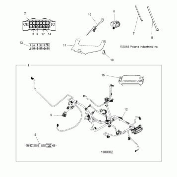 ELECTRICAL, HARNESS - A16SXE95AG/AR/D95A9