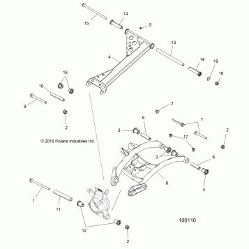 SUSPENSION, REAR - A19SXM95AL