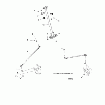STEERING, STEERING POST ASM. - A16SXN85A3