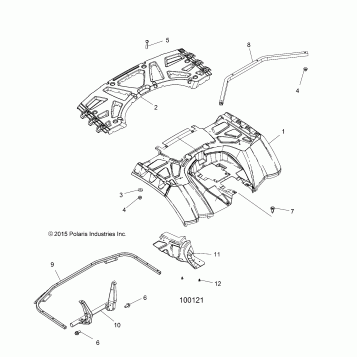 BODY, REAR CAB and REAR RACK - A16SXN85A3