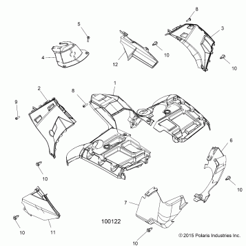 BODY, FRONT CAB - A16SXM95AL