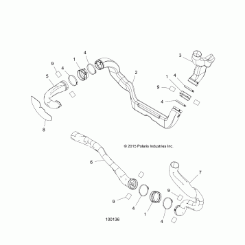BODY, CLUTCH DUCTS - A16SXM95AL