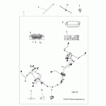 ELECTRICAL, WIRE HARNESS - A16DAA32A1/A7 (100173)