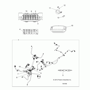 ELECTRICAL, HARNESS - A16SUH57N6 (100189)