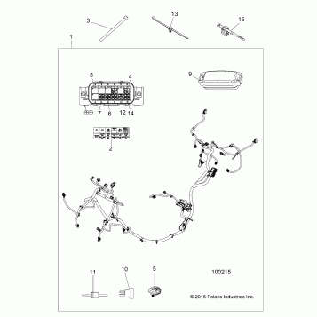 ELECTRICAL, WIRE HARNESS - A16DAE87AL (100215)