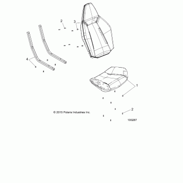 BODY, SEAT ASM. - A16DAE87AL (100287)
