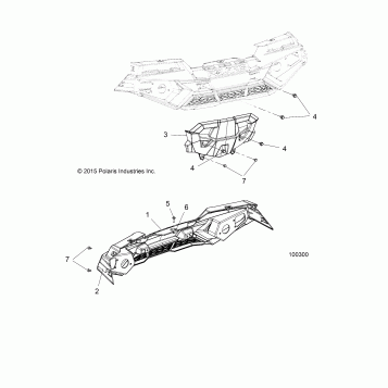 BODY, BUMPER, REAR - A16DAE87AL (100300)