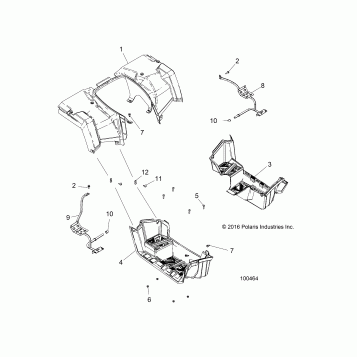 BODY, REAR CAB and FOOTWELLS - A19S6E57B1