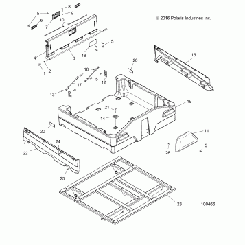 BODY, DUMP BOX - A19S6E57B1