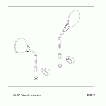 BODY, MIRRORS - A19SYE95BV