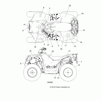BODY, DECALS - A17SVE95AM