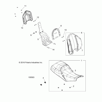 BODY, SEAT - A19SJE57BH