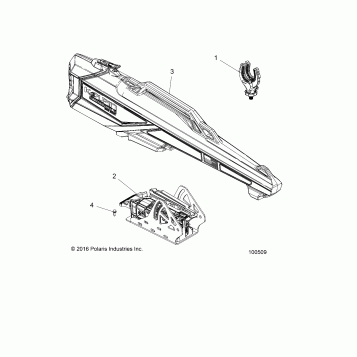 BODY, GUN BOOT TO 6/15/16 - A17SHD57A9 (100509)