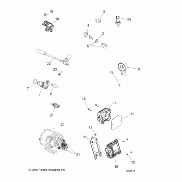 ELECTRICAL, SWITCHES, SENSORS and ECM - A17SEA57A1/5/7/9/L7/L8/E57A1/7/9/F57A4