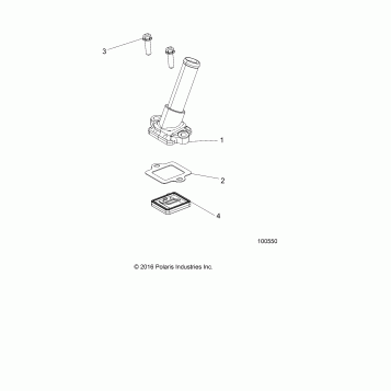 ENGINE, BREATHER - A17DAA57A5 (100550)