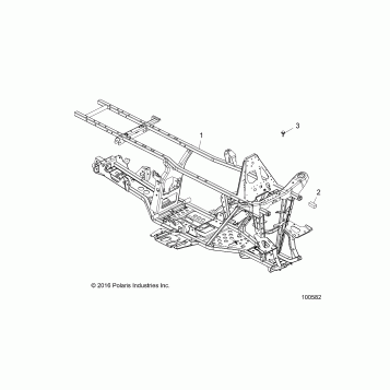 CHASSIS, FRAME - A19SWE57B1 (100582)