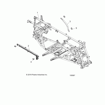 CHASSIS, MAIN FRAME - A19SXM95AL