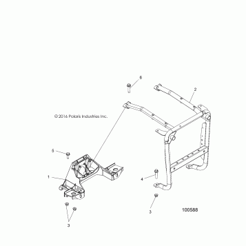 BODY, FRONT BUMPER SUPPORT - A19SXM95AL
