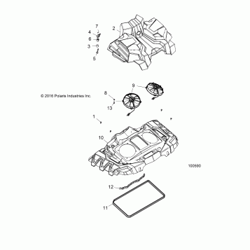 ENGINE, COOLING SYSTEM, FANS AND SHROUDS - A18SXN85A8