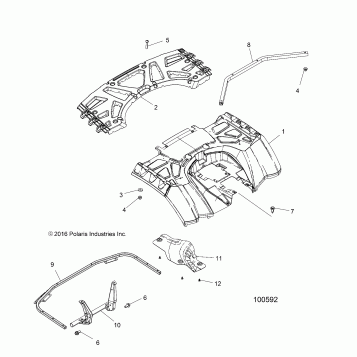 BODY, REAR CAB and REAR RACK - A18SXN85A8
