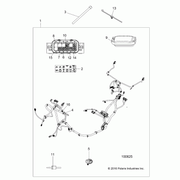 ELECTRICAL, WIRE HARNESS - A17DAA50A7 (100625)