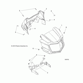 BODY, HEADLIGHT POD - A17SXA85A1/A7/SXE85AB/AM/AS/A9 (100753)