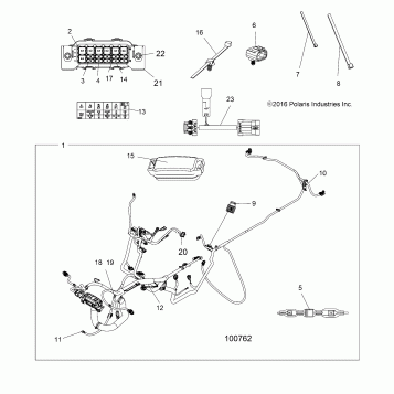 ELECTRICAL, HARNESS - A17SXA85A1/A7/SXE85AB/AM/AS/A9 (100762)