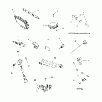 ELECTRICAL, SWITCHES, SENSORS, ECU and CONTROL MODULES - A17SXA85A1/A7/SXE85AB/AM/AS/A9 (100763)