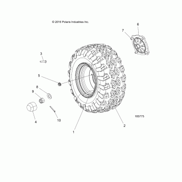 WHEELS, REAR - A18HAA15B7/B2 (100775)