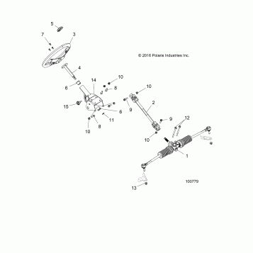 STEERING, STEERING ASM. - A18HAA15B7/B2 (100779)