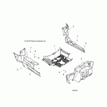 BODY, FLOOR AND ROCKER PANELS - A18HAA15B7/B2 (100794)