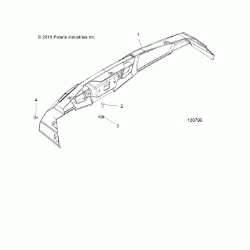 BODY, BUMPER, REAR - A18HAA15B7/B2 (100796)