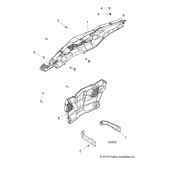 BODY, BUMPER, REAR - A17DCE87AU (100832)