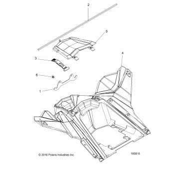 BODY, STORAGE, REAR - A18SVE95BR
