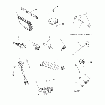 ELECTRICAL, SWITCHES, SENSORS, ECU and CONTROL MODULES - A19SXM95AL
