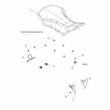 BODY, SEAT - A17SXA85A1/A7/SXE85AB/AM/AS/A9 (100972)