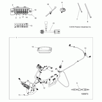 ELECTRICAL, HARNESS - A17SXD95A9/SXE95AC/AL (100973)
