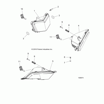 ELECTRICAL, HEADLIGHTS - A17SXA85A1/A7/SXE85AB/AM/AS/A9 (100974)