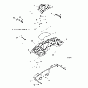 BODY, REAR RACK - A17SXD95A9/SXE95AC/AL (100976)