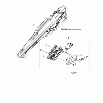 BODY, GUN BOOT - A17SXD95A9