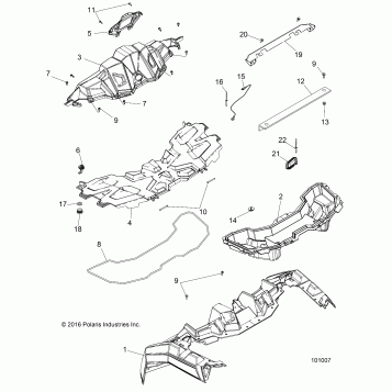 BODY, HOOD AND FRONT BODY WORK - A17DAA57A5 (101007)