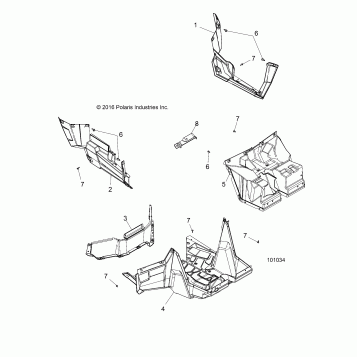 BODY, FLOOR AND ROCKER PANELS - A18DAA50B7 (101034)
