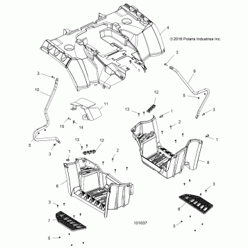 BODY, REAR CAB and FOOTWELL - A19SYE95BV
