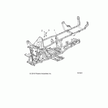 CHASSIS, FRAME - A17SDA57A1/L2/E57A2