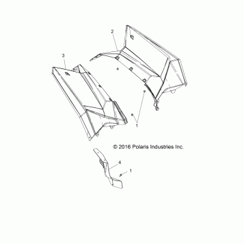 BODY, REAR CAB - A19SVA85BG (101050)