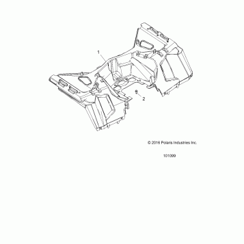 BODY, REAR CAB - A17SXD95A9/SXE95AC/AL (101099)