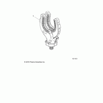 BODY, LOCK AND RIDE RATCHET GRIP - A20SHD57A9 (101101)