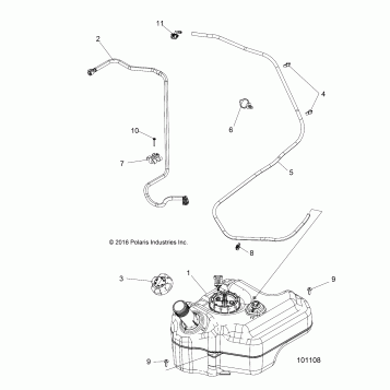 BODY, FUEL TANK - A17DCE87AU (101108)