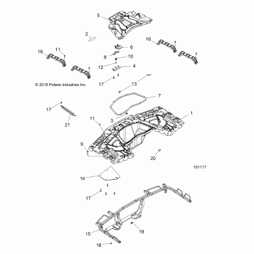 BODY, REAR RACK - A17SXA85A1/A7/SXE85AB/AM/AS/A9 (101117)