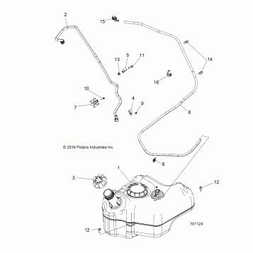 BODY, FUEL TANK - A17DAA57A5 (101124)